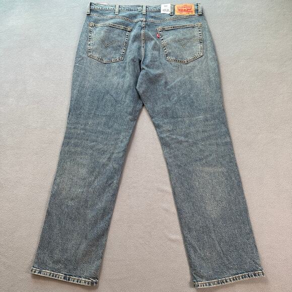 Levis 541 Men Jeans 38x32 Atletic Taper Stretch Tencel High Rise Medium Wash NWT - Picture 3 of 9
